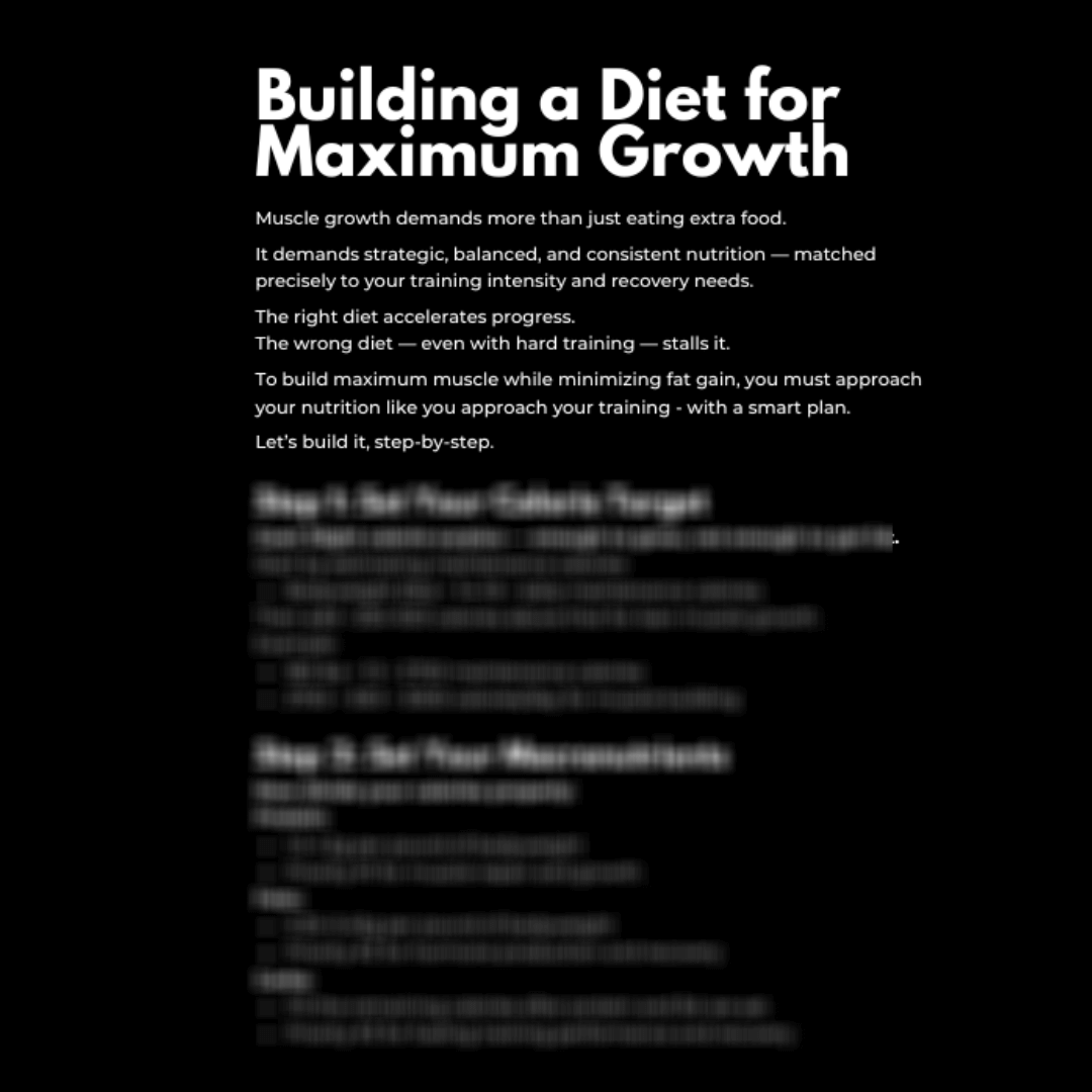 High Intensity Training Manual