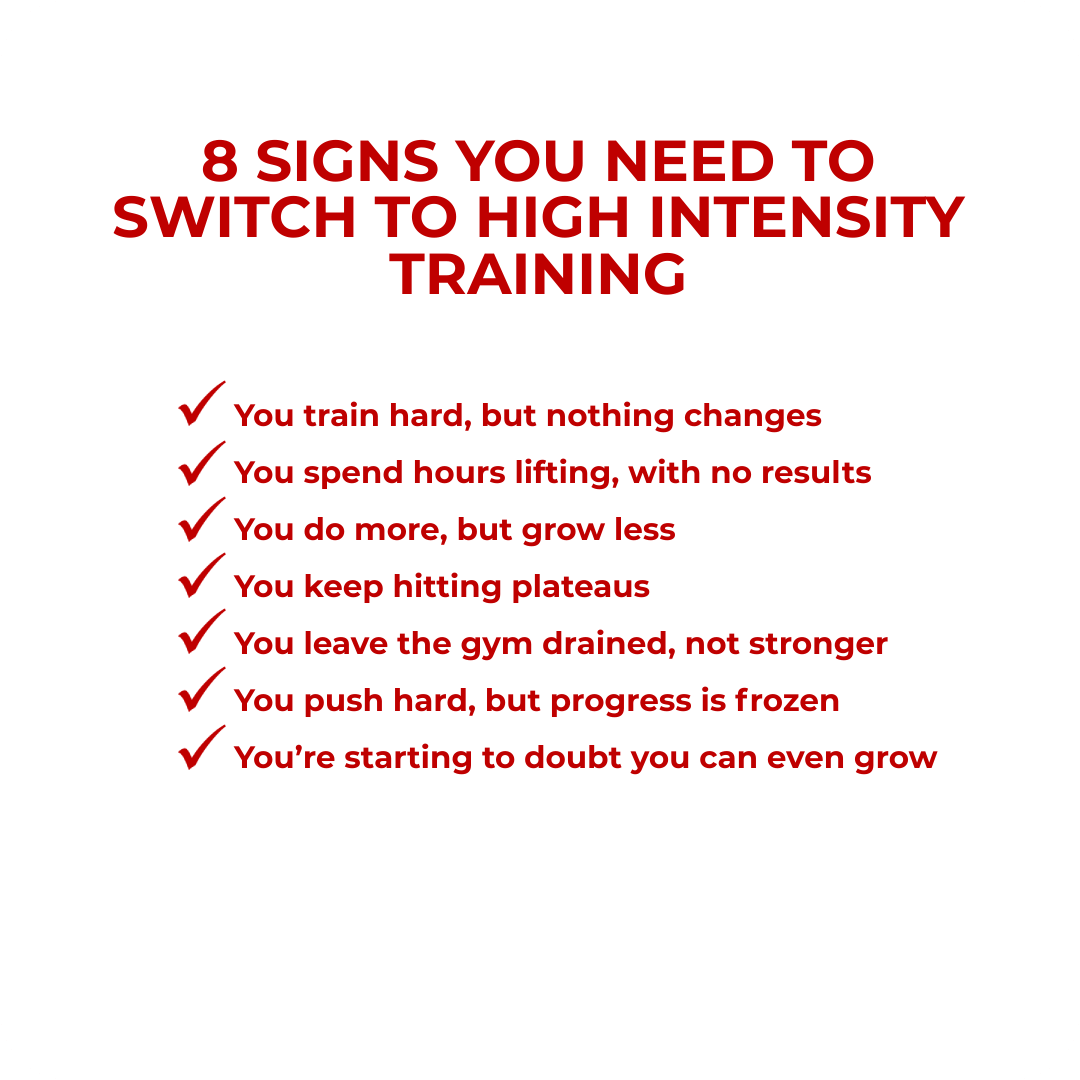 The Ultimate High Intensity Training Guide