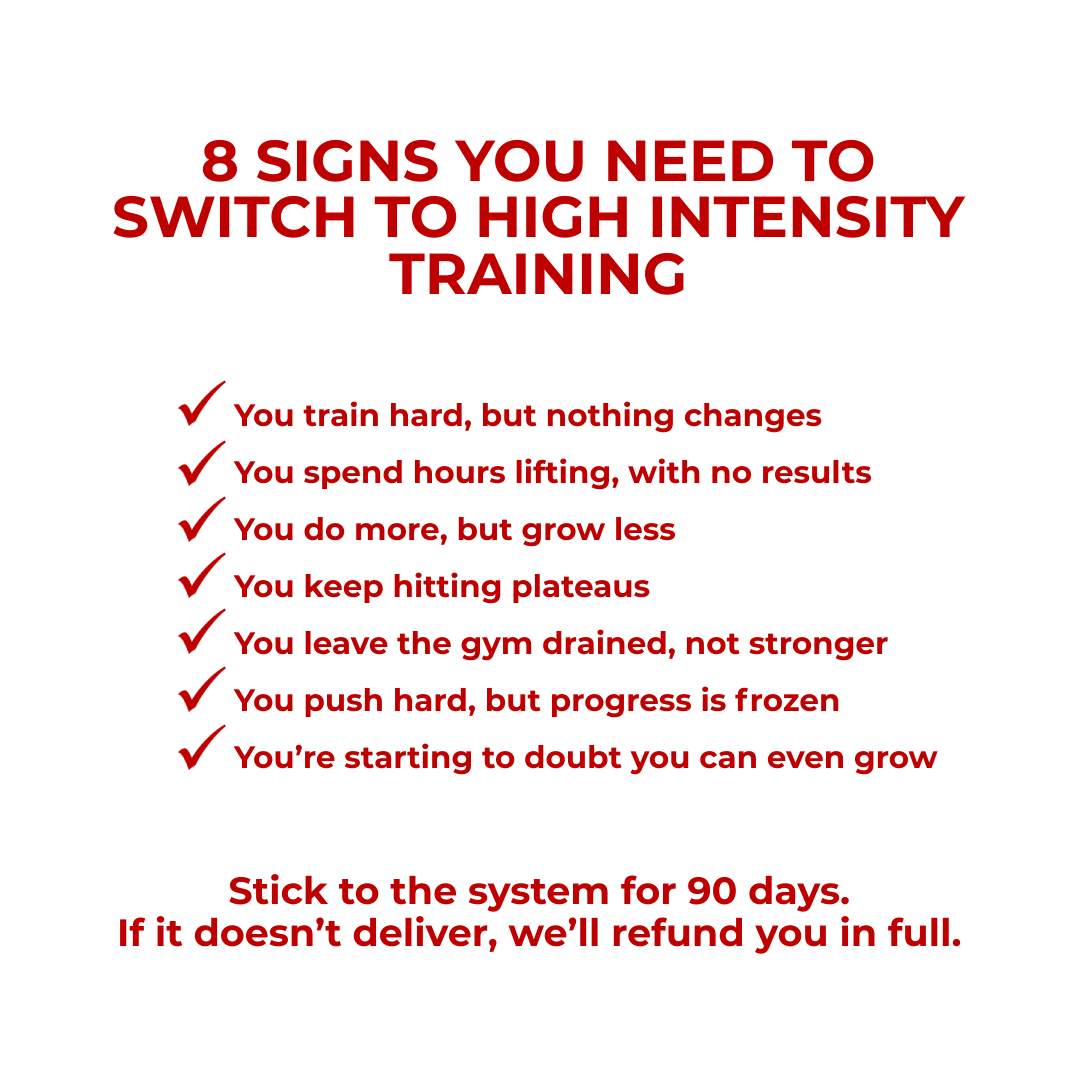 The Ultimate High Intensity Training Guide