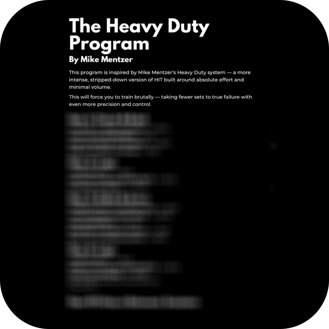 The Ultimate High Intensity Training Guide