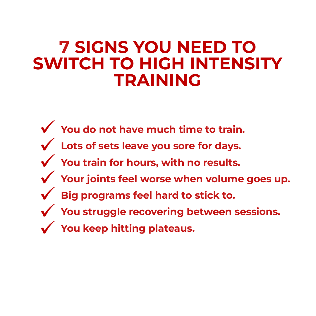 The Ultimate High Intensity Training Guide