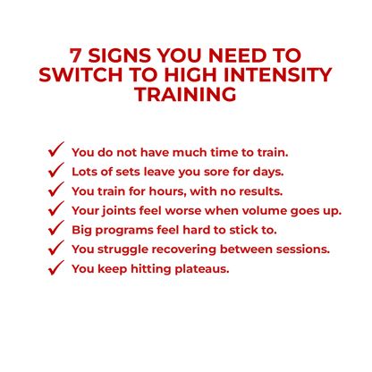 The Ultimate High Intensity Training Guide